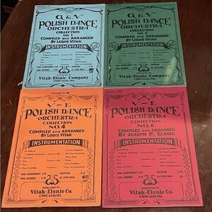 G&V Polish Dance Orchestra Sheet Music Set for Cornet